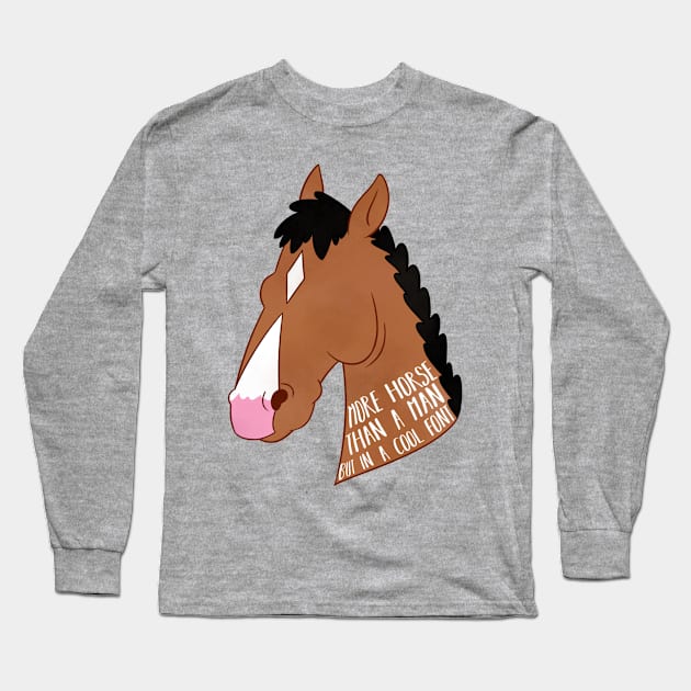 Bojack v2 Long Sleeve T-Shirt by MidnightPremiere